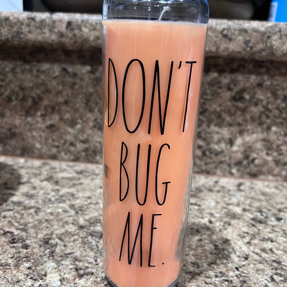 Rae Dunn insect repellent candle